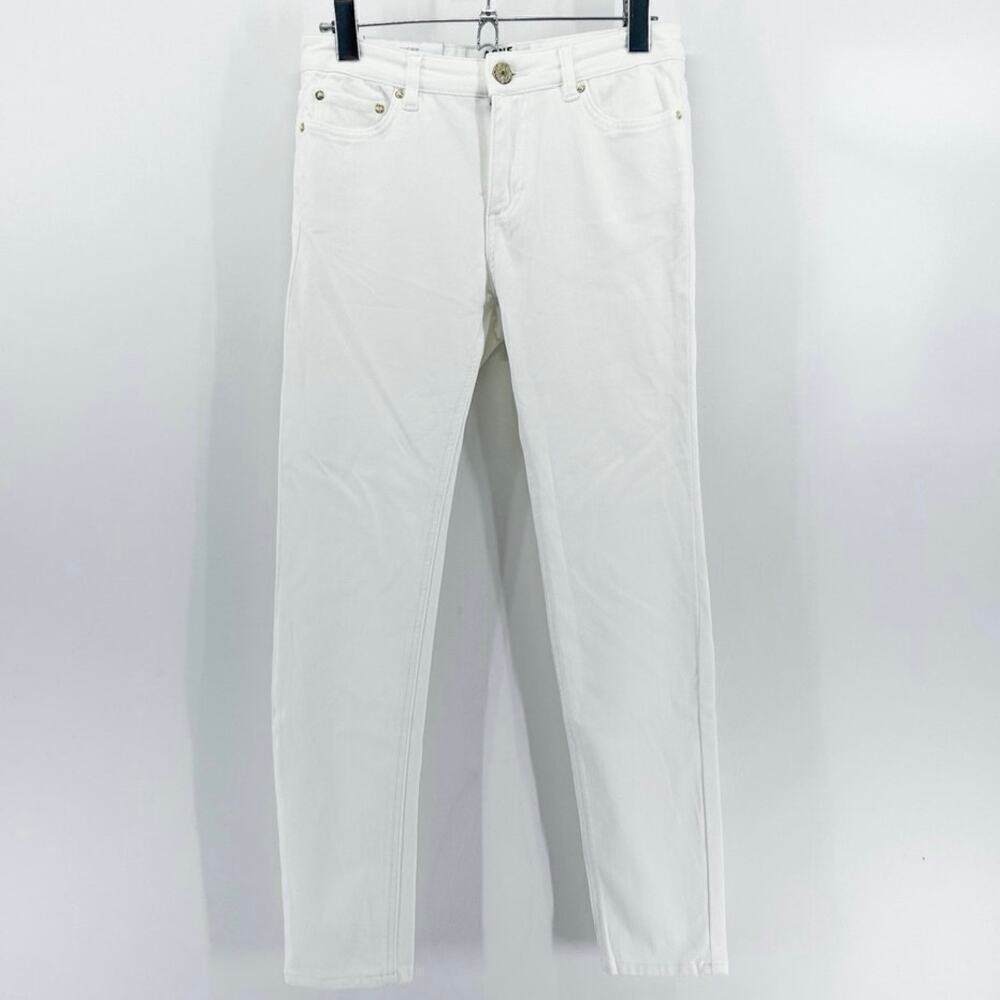 Acne Studios Skin 5 Pocket Jeans White Skinny Stretch Size 26 NWT